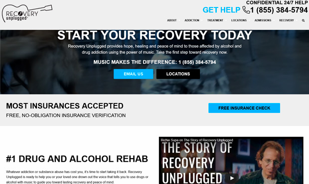 Recovery Unplugged Integrated Music-Based Treatment